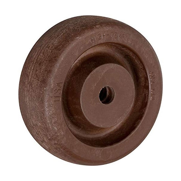 4"x1 1/2" HIGH Temp Glass, Nylon Wheel, 300 lbs Capacity, Commer